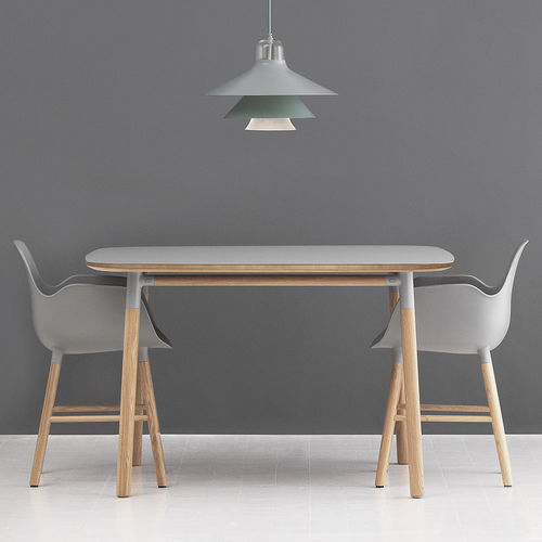 Table contemporaine - FORM - Normann Copenhagen - en chêne / en linoléum / rectangulaire
