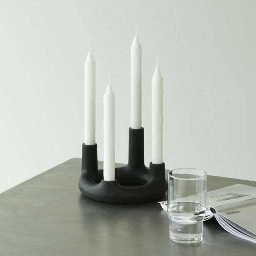 Bougeoir en fonte - TRIN - Normann Copenhagen - non spécifié