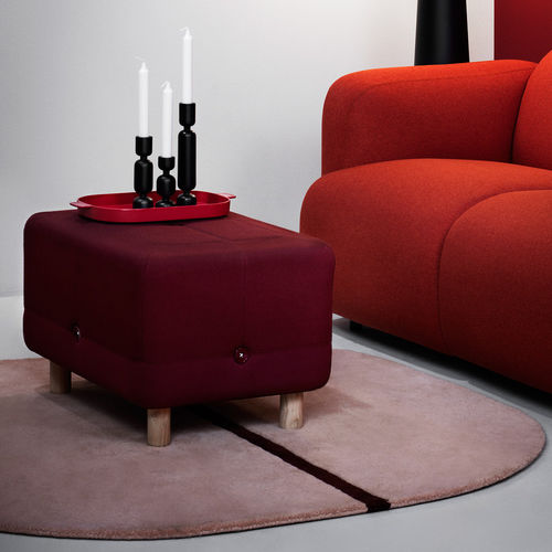 Tapis contemporain - OONA - Normann Copenhagen - à rayures / en laine de Nouvelle Zélande / rectangulaire