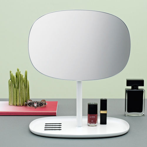 Miroir à poser - FLIP - Normann Copenhagen - contemporain / en acier / horizontal