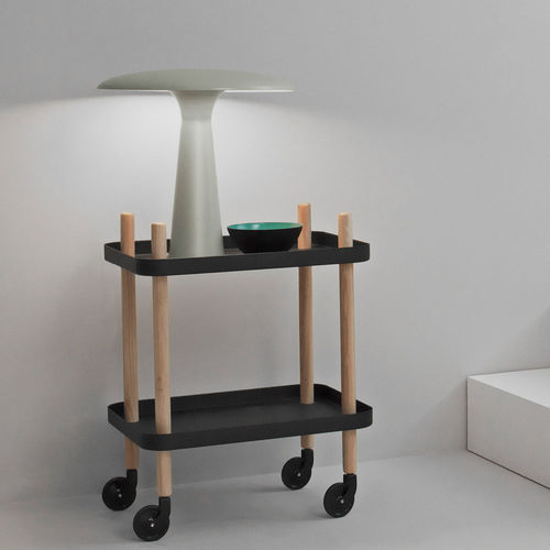 Lampe de table - SHELTER - Normann Copenhagen - en acier / design original / d'intérieur
