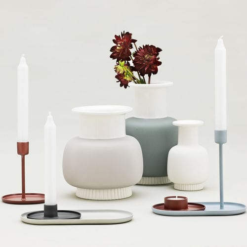 Vase contemporain - NYHAVN - Normann Copenhagen - en porcelaine