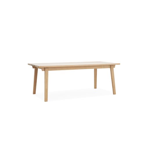 Table à manger contemporaine - SLICE - Normann Copenhagen - en chêne / rectangulaire / résidentielle