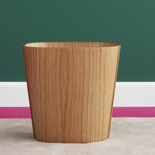 Poubelle en bois - Normann Copenhagen - sans couvercle / contemporaine / simple