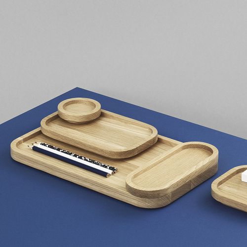 Plateau de service en chêne - ASTRO - Normann Copenhagen - à usage domestique