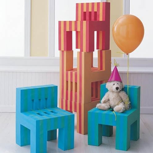 Chaise design original - EVA - Offi - en plastique / pour enfant / résidentielle
