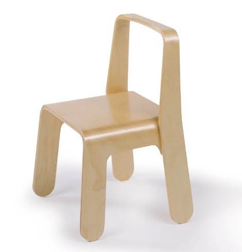 Chaise contemporaine - LOOK-ME - Offi - en contreplaqué moulé / pour enfant / résidentielle