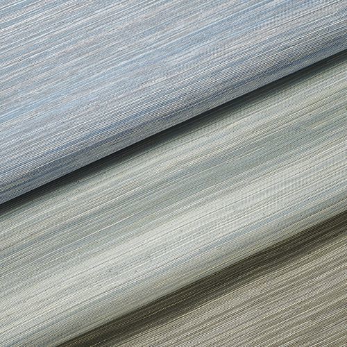 Papier peint contemporain - Coastline Grass - Phillip Jeffries - en fibre naturelle / uni / aspect tissu