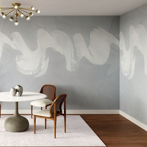 Papier peint contemporain - Beat - Phillip Jeffries - en soie / en lin / en fibre naturelle