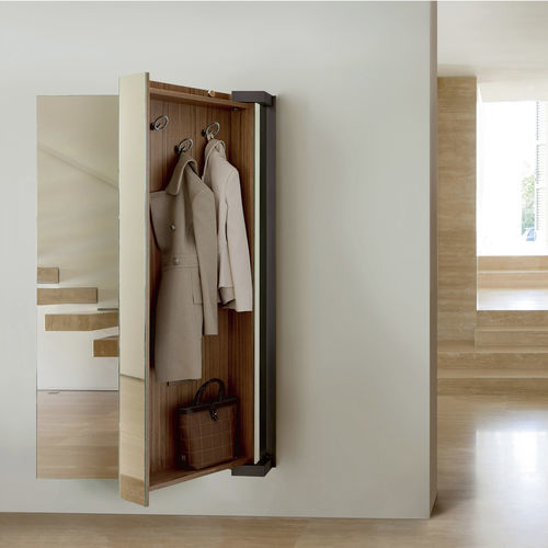 Porte-manteau mural - CAMPER - Porada - contemporain / en métal / en noyer