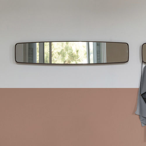 Miroir mural - BOTERO  - Porada - contemporain / rectangulaire / en noyer