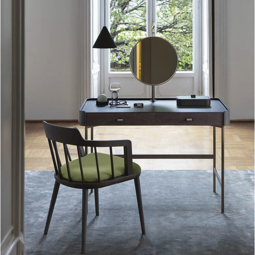 Coiffeuse contemporaine - DAFTO - Porada - en frêne / en métal / en cuir