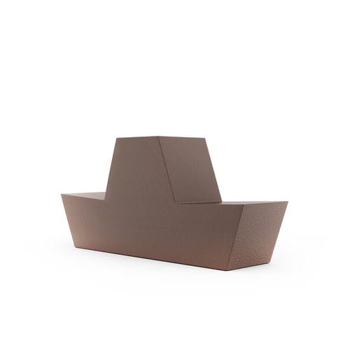 Fauteuil contemporain - PRIMARY SOLO MIRROR  - SDC_lab - en tissu / tapissé / marron