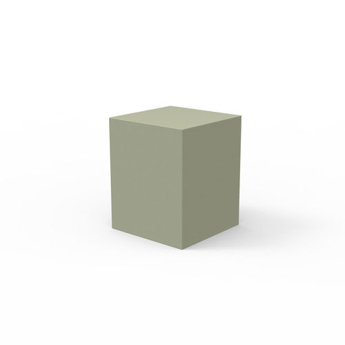 Pouf contemporain - GAP - SDC_lab - en mousse haute densité / carré / tapissé