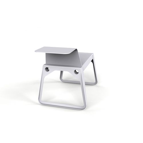 Chaise contemporaine - ACÀ ALLÀ 1 - SDC_lab - d'intérieur / en métal / avec piètement en métal