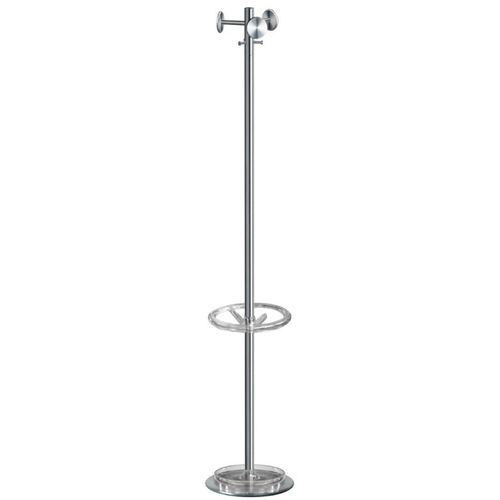 Porte-manteau sur pied - NOX EGO - REXITE - contemporain / en acier inoxydable brossé / argenté