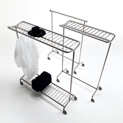 Porte-manteau sur pied - NOX VESTA - REXITE - contemporain / en acier inoxydable brossé / argenté