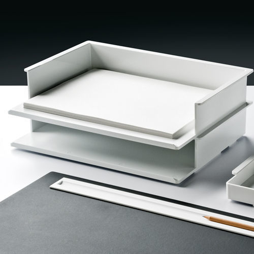 Boîte de rangement pour fourniture de bureau en technopolymère - STANDARD - REXITE - en aluminium