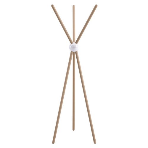 Porte-manteau sur pied - Tepee - REXITE - contemporain / en aluminium / en hêtre