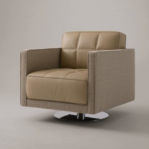 Fauteuil design - PALACE - Rivolta - en cuir / en mousse / en tissu