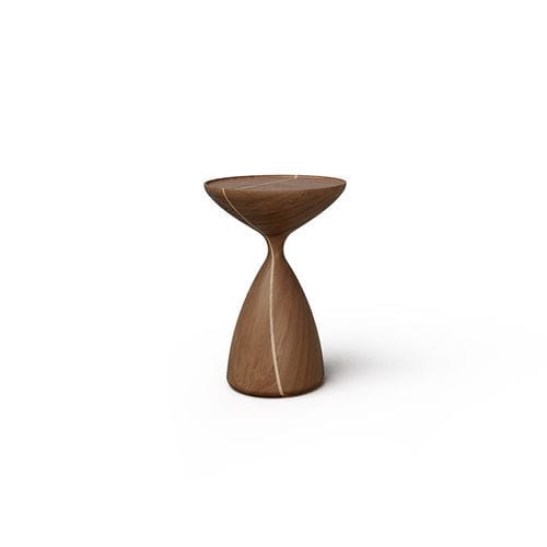 Table d'appoint contemporaine - Bobo - Rossi di Albizzate - en frêne / avec piètement en frêne / ronde