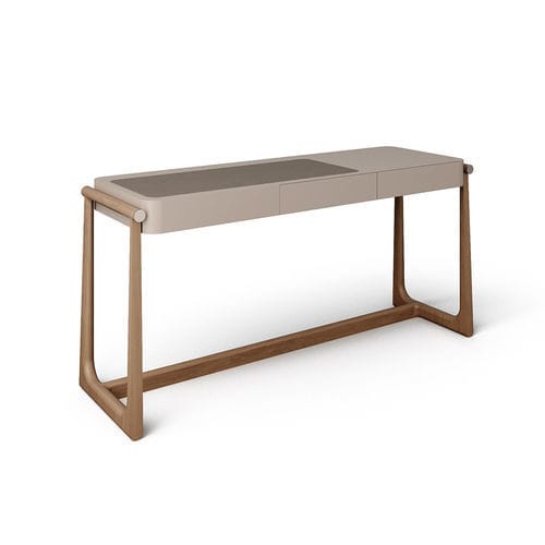 Console contemporaine - Fiber - Rossi di Albizzate - en bois laqué / avec piètement en bois / rectangulaire