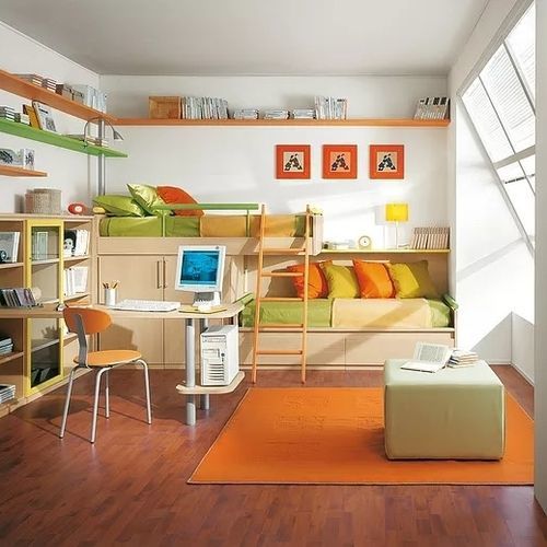 Lit superposé - PLATONE - Sangiorgio Mobili - simple / contemporain / pour enfant (unisexe)