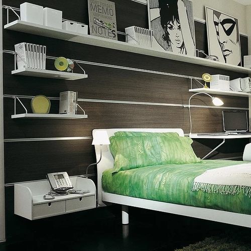 Panneau décoratif de revêtement - Sangiorgio Mobili - pour mur / en chêne / en aluminium