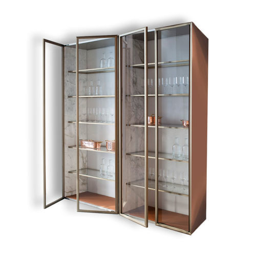 Vaisselier contemporain - SOFT - SCIC - en profilé aluminium