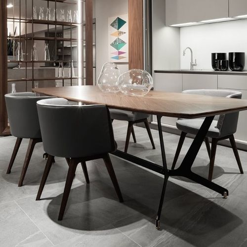 Chaise contemporaine - PASHÀ - SCIC - de cuisine / en tissu / en cuir