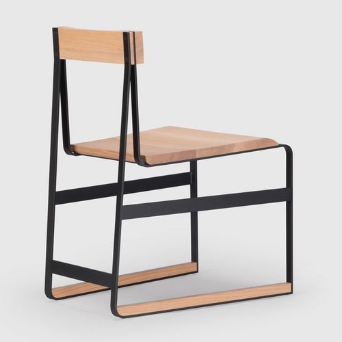 Chaise contemporaine - PIEDMONT #3 - Skram Furniture - d'intérieur / en chêne / en noyer