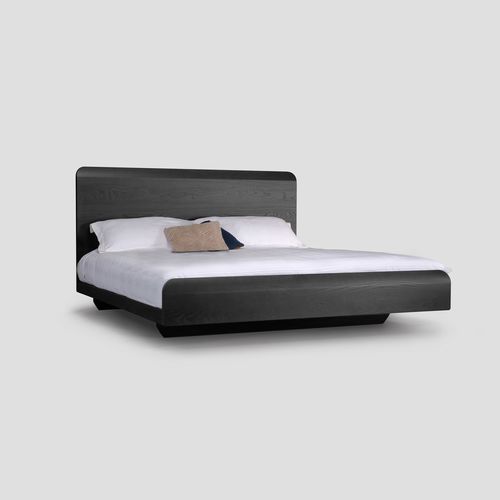 Lit double - LINEGROUND - Skram Furniture - contemporain / avec tête de lit / sur mesure