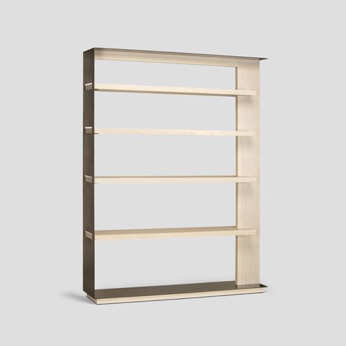 Étagère paravent - WISHBONE - Skram Furniture - contemporaine / en placage de bois / contract