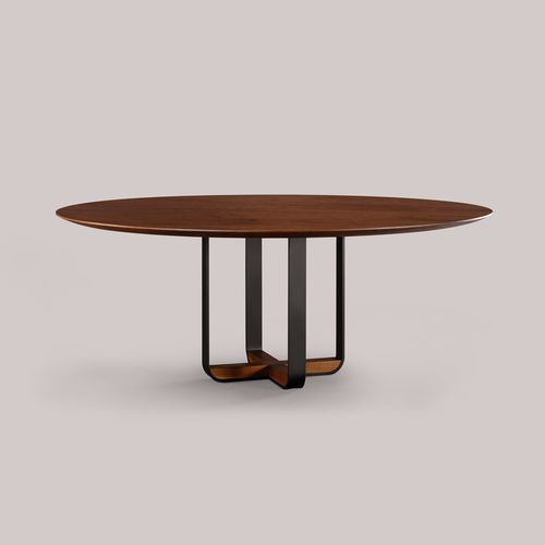 Table à manger contemporaine - PIEDMONT - Skram Furniture - en chêne / en noyer / en cerisier
