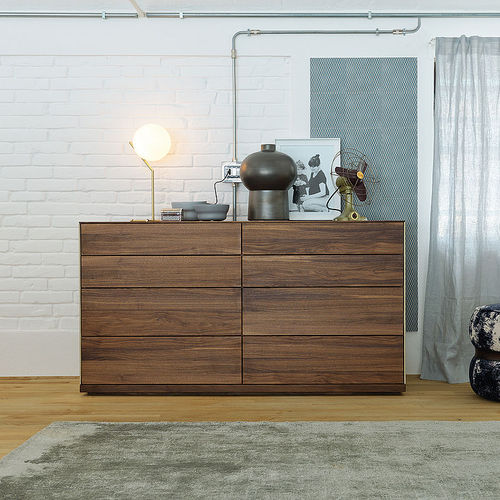Commode contemporaine - RILETTO - TEAM 7 - en chêne / en noyer / en cerisier