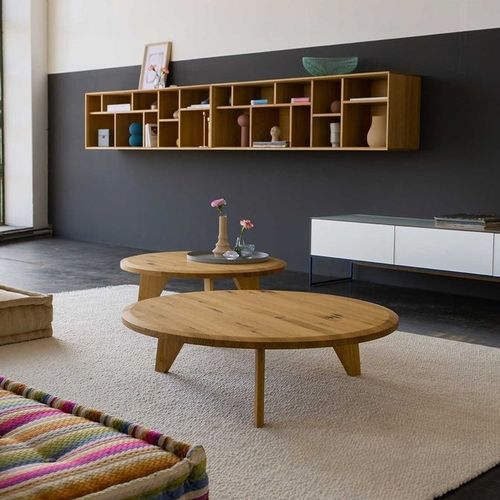 Étagère murale - GRAPHIC - TEAM 7 - contemporaine / en bois / avec rangement