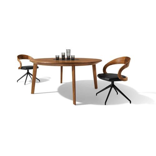 Table à manger contemporaine - Miró - TEAM 7 - en chêne / en noyer / en hêtre