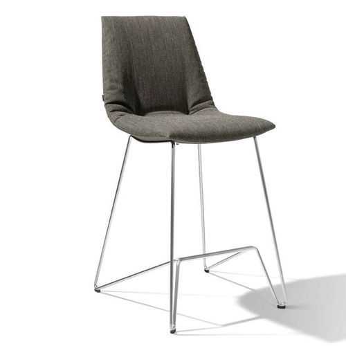 Chaise de bar contemporaine - Lui - TEAM 7 - d'extérieur / de cuisine / d'intérieur