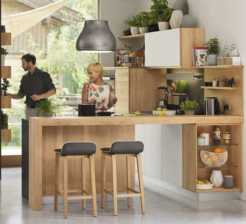Cuisine contemporaine - L1 - TEAM 7 - en chêne / en noyer / en cerisier