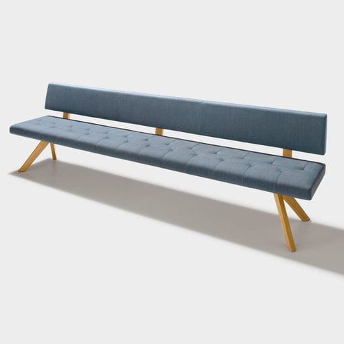 Banc contemporain - YPS - TEAM 7 - en chêne / en hêtre / en noyer