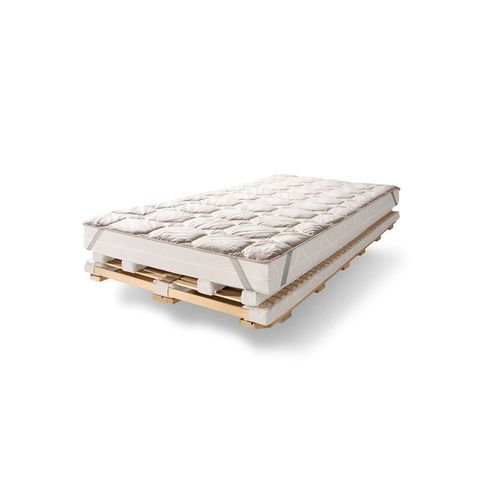 Matelas double - AOS - TEAM 7 - en latex naturel / gris