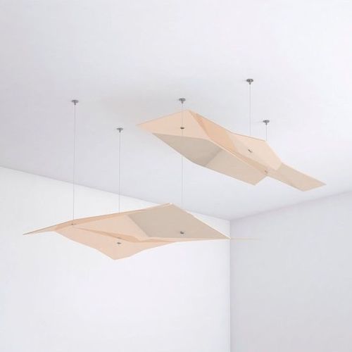 Faux-plafond en résine - SHAPES ALTA - 3Form - en îlot / pour bureau / d'intérieur