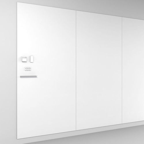 Tableau magnétique - 300.46 - 3Form - blanc / mural / en verre trempé