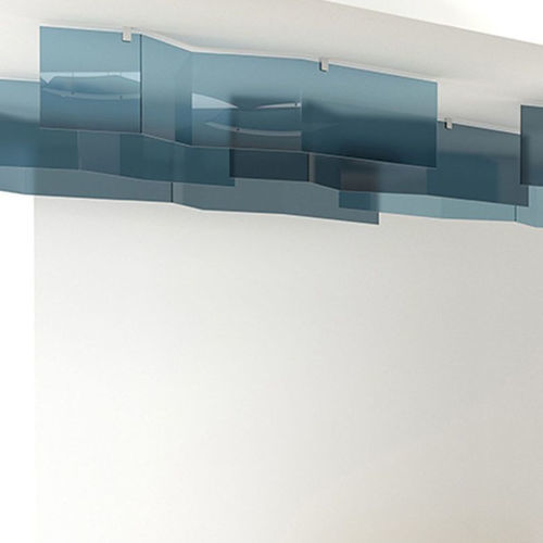 Faux-plafond en résine - SHAPES CRIMP - 3Form - en lames / d'intérieur / décoratif