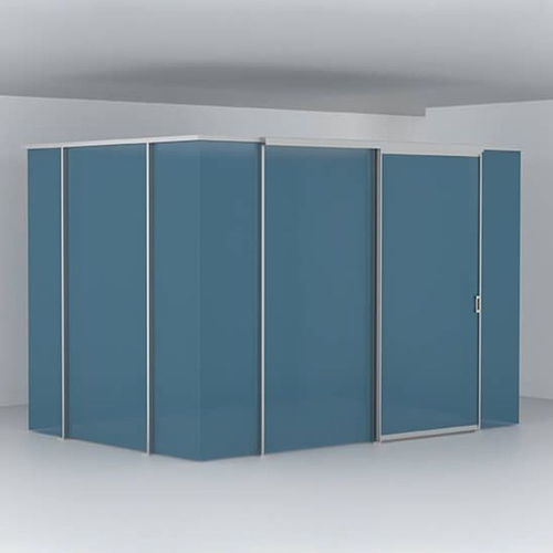 Cloison fixe - ILTUO CANTILEVERED O - 3Form - vitrée / en résine / professionnelle