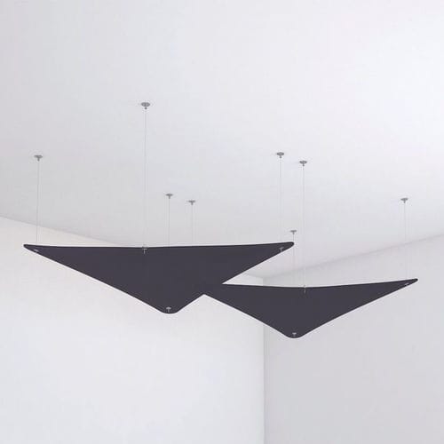 Faux-plafond en résine - SHAPES FLAG - 3Form - en îlot / d'intérieur / décoratif