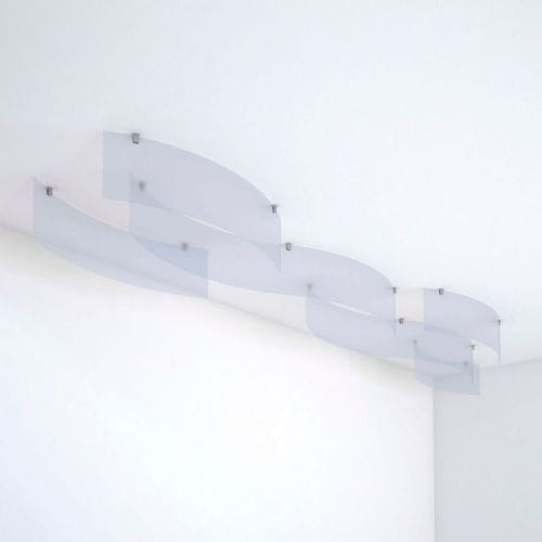 Faux-plafond en résine - SHAPES SAILS - 3Form - en îlot / d'intérieur / décoratif