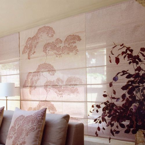 Tissu d'ameublement - JAPANESE TREE - Timorous Beasties - pour protection solaire / à motif / en coton