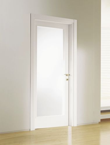 Porte d'intérieur - Sintonia Granvetro - TreP Srl - en bois / en verre / battante