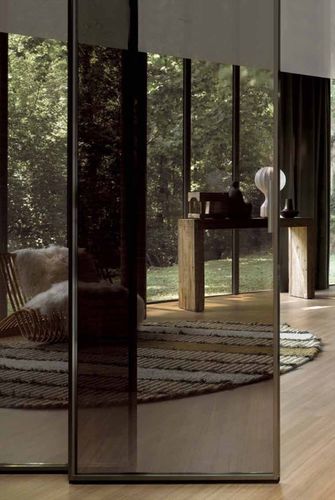 Cloison fixe - PAVILION MINIMAL - TreP Srl - coulissante / en bois / en cristal